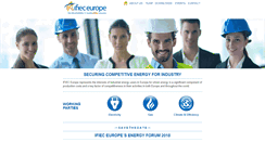 Desktop Screenshot of ifieceurope.org